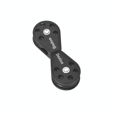Size 1 Plain Back to Back Swivel Block