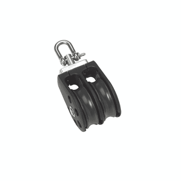 Size 1 Plain Double Block with Swivel