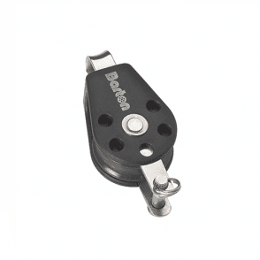 Barton Size 1 Plain Single Fixed Eye Block and Becket