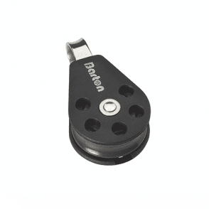 Barton Size 1 Plain Single Fixed Eye Block