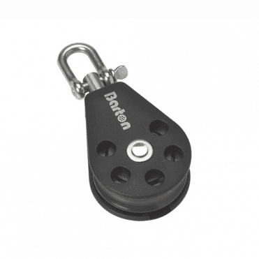Size 1 Plain Single Swivel Block