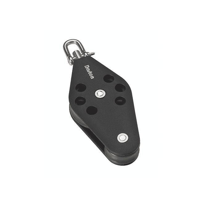 Size 2 Plain Block Fiddle with Swivel