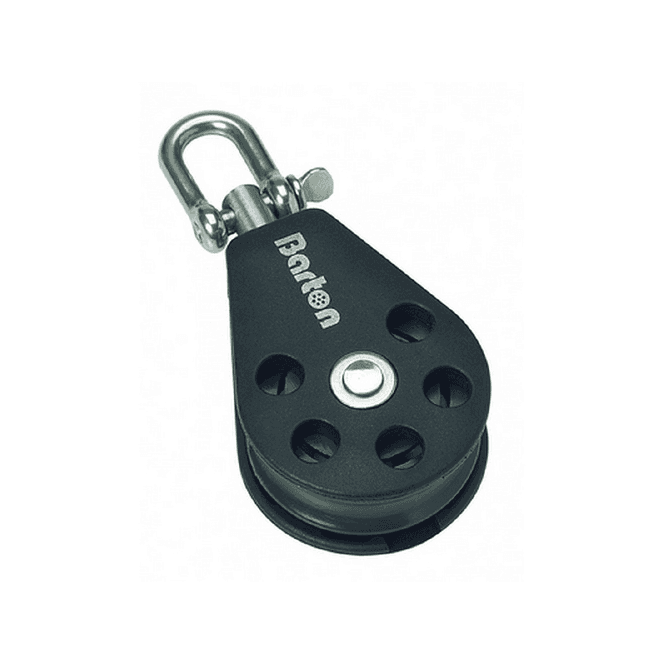 Size 3 Plain Single Block with Swivel Head