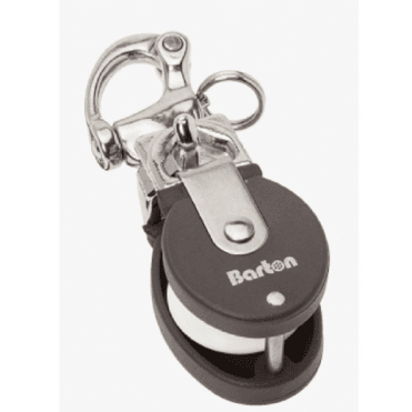 Small Plain Snatch Block - S/S Snap