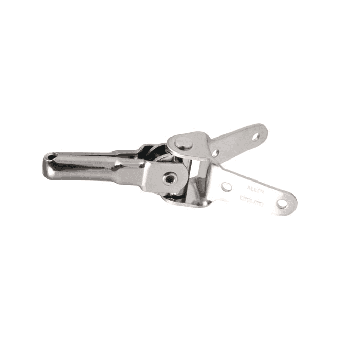 Stainless Steel Radiused Strap Fixed Gooseneck