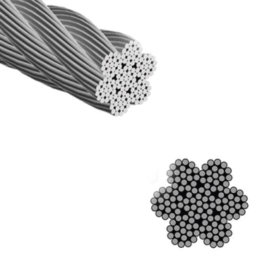 Stainless Steel Wire, 3mm, 7 x 19