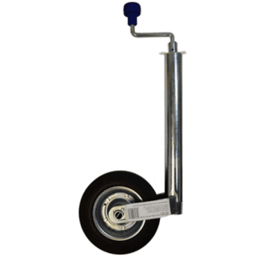 Telescopic Jockey Wheel - Solid Rubber Wheel