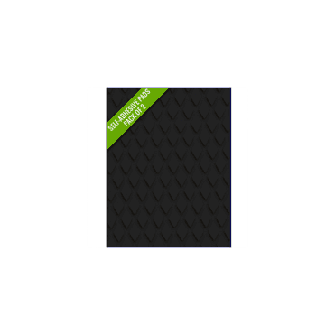 Treadmaster Non Slip Step Pads Diamond Size 2: Black